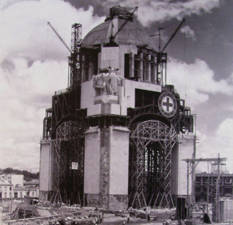 ¡El palacio legislativo federal, el antecesor del monumento a la revolución!